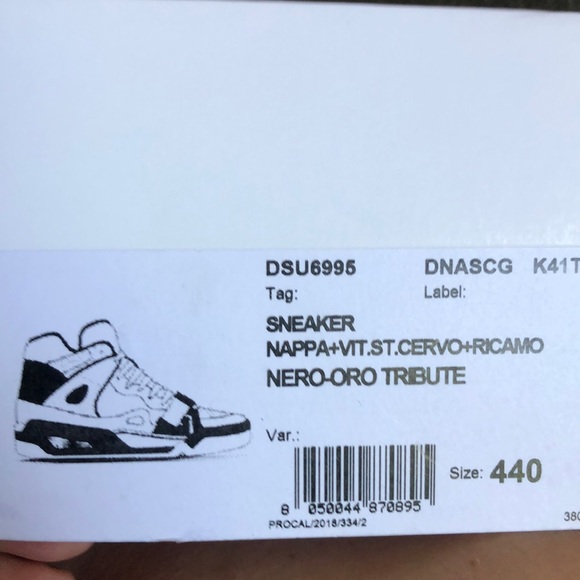 Versace men’s sneaker size 44 - Picture 3 of 3